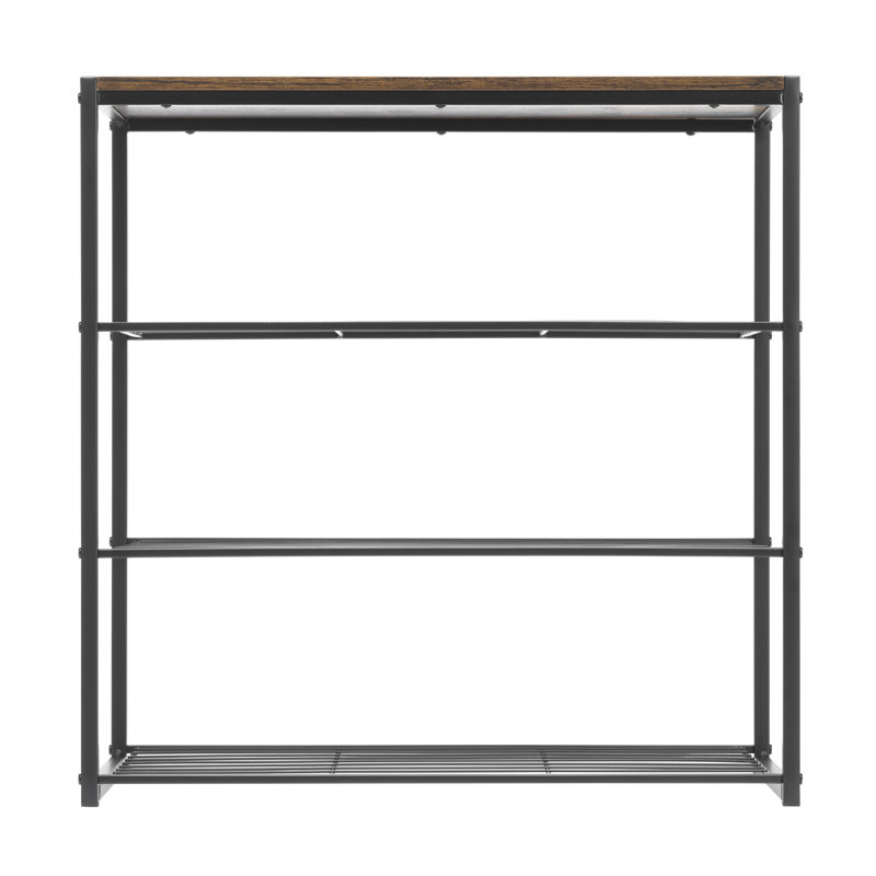 Batterton 24.8 " W Steel Shelving Unit