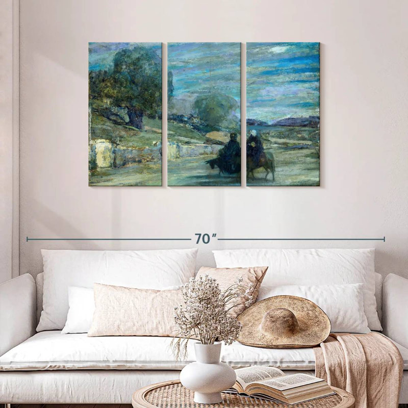 Flight Into Egypt 1921, 28" H x 45" W