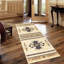Tapis en polypropylène, 7 pi 10 po X 3 po, crème, base crème inspirée de l'intérieur-2092742658