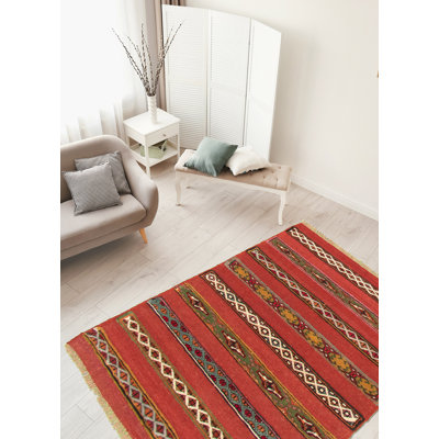 Wool Southwestern Indoor Rug