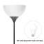Lampe sur pied avec télécommande, ampoule incluse, 4 températures de couleur-21914599