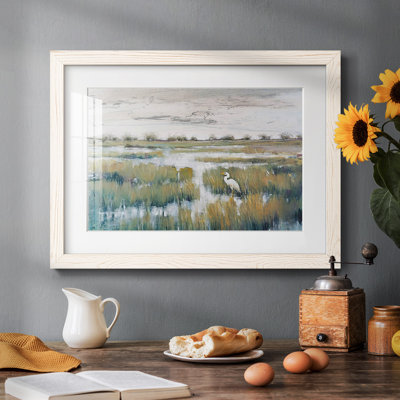 Marshland View VI - reproduction de cadre photo simple