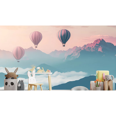 Papier peint montgolfière Dreamy