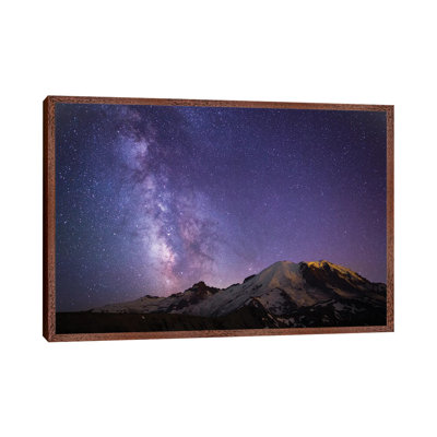 Milky Way As Seen from Mount Rainier, Mount Rainier National Park, Washington, USA 1 Piece Wall Art on Canvas