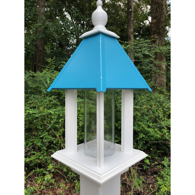 Mangeoire à oiseaux Krawczyk Tube, Bleu lagon