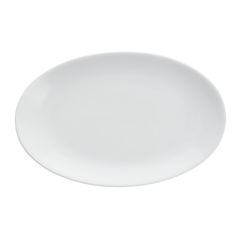 D&V Oval Coupe Platter 10.75X7.5" (Set of 12), 9.1" H x 12.8" W x 9.5" D