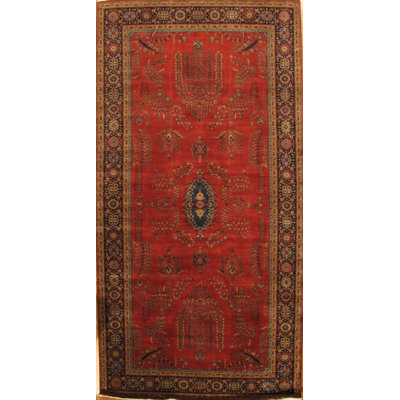 Hand Knotted Wool Oriental Indoor Rug