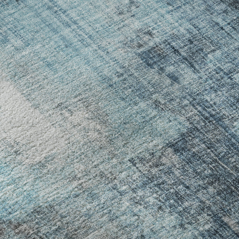 Premium Machine Washable Bucz AMF1759 Modern Rug, Rectangle 10' x 14'