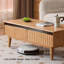 Table basse moderne moderne en bois massif avec rangement-2134242428