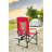 Heavy Duty Camping Directors Chair - Oversized Portable Folding With Side Table For Backyard Red Lawn, Picnic, Fishing-1361837837