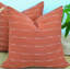 Coussin décoratif rayé, coussin en coton avec rayures tissées-542268637-599769926-599769924