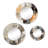 Duchamp Metal Round Mirror
