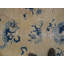 Tapis antique antique chinois à motif ivoire des années 1880