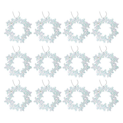 Ornement couronne fantaisiste - ensemble de 12