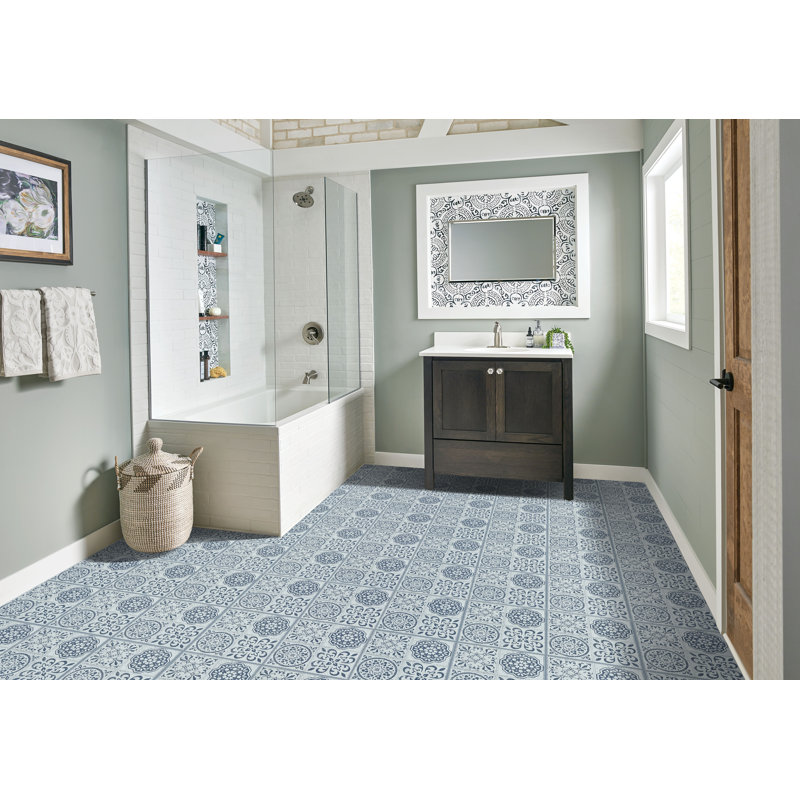 The Decorative Collection 12" x 12" x 2.03mm Vinyl Tile