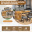 6 - Person Patio Dining Set with Rectangular Table