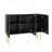 Storage Console Table with Adjustable Shelves-432539781