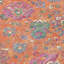 Tapis orange intérieur / extérieur lavable à la machine Xhevrie-1338792351