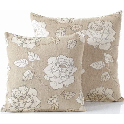 Upney Floral Square Cushion Cover