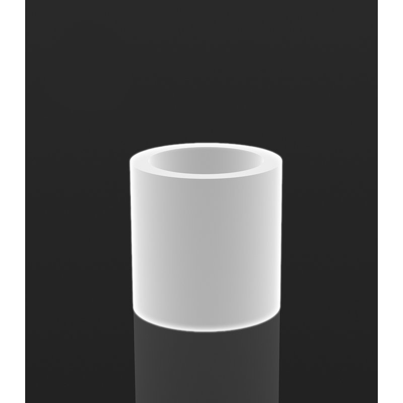 Pot à fleurs en résine Cilindro, H 15,75 po x l 15,75 po x P 15,75 po
