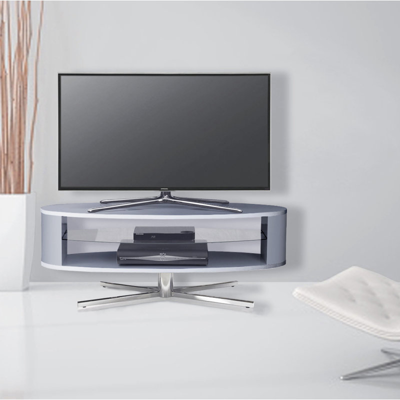 Tuggle Unfinished TV Stand for TVs up to 50", Grey