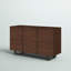 Buffet en bois d'acajou de 55 po de largeur Jaydy