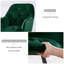 Nolen Upholstered Velvet Dining Chair with Arm-778994126