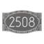 Frond Neohaus 1-Line Personalized Wall Address Plaque-768558737-768558820