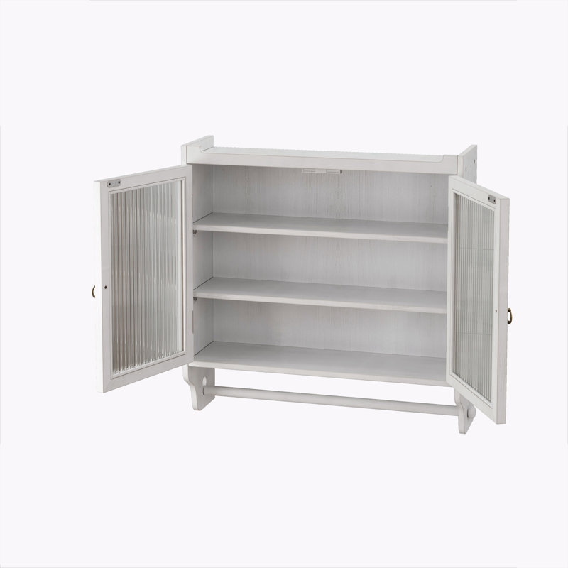 Armoire murale 24,8 po à trois portes avec deux niveaux