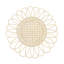 Rattan Collection 100% Rattan No Pattern Round Placemat
