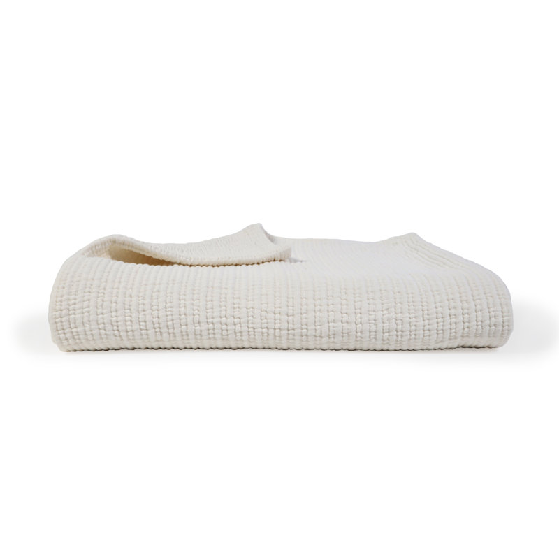 Chatham Blanket, Twin, Cream