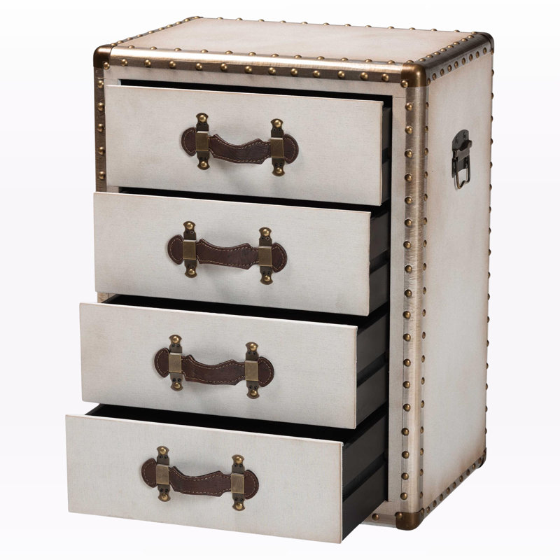 Table de bout Baxton Studio Jaelyn, Beige/brun