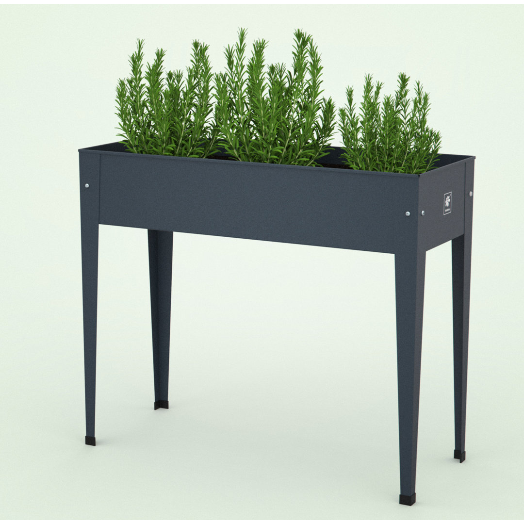 Herstera Metal Galvanized Steel Raised Garden Elevated Planter Herstera 