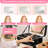 12” Portable Makeup Organizer Makeup Tool Case With Led Mirror