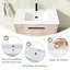 Meuble-lavabo simple 35,97 po avec comptoir
