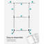 Adjustable Rolling Clothing Rack