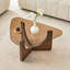 Table basse avec plateau en verre