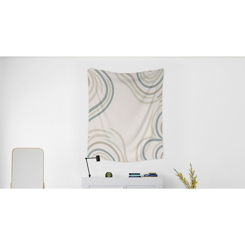 Tapisserie murale, H 60 po x l 51 po x P 0,5 po