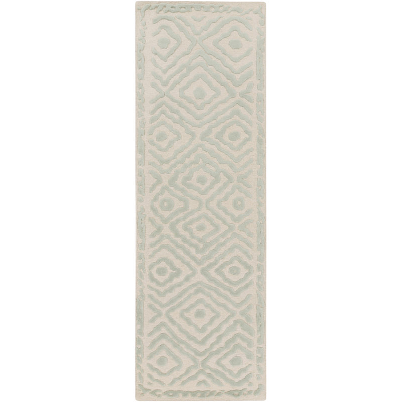 Sala Wool Geometric Indoor Rug, Runner 2'6" x 8'