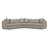 Jules Fabric 3 Pc Sectional-121467492