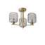 Amelie Glass Semi Flush Mount-1441218360