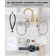 8 inch Two Handles Widespread Bathroom Sink Faucet with Drain and Supply Line