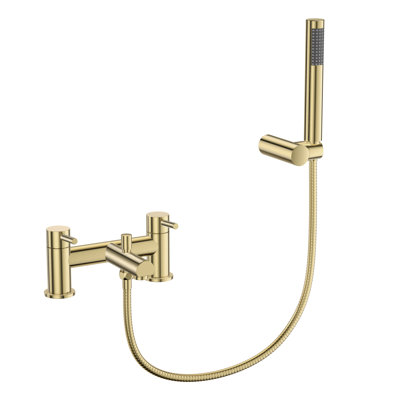 VeeBath Dixon Round lever Bath Shower Mixer Tap with Kit