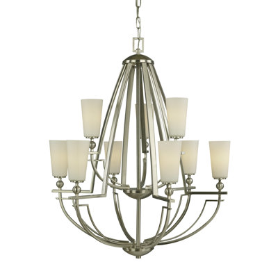 Aurora 9 - Light Tiered Chandelier