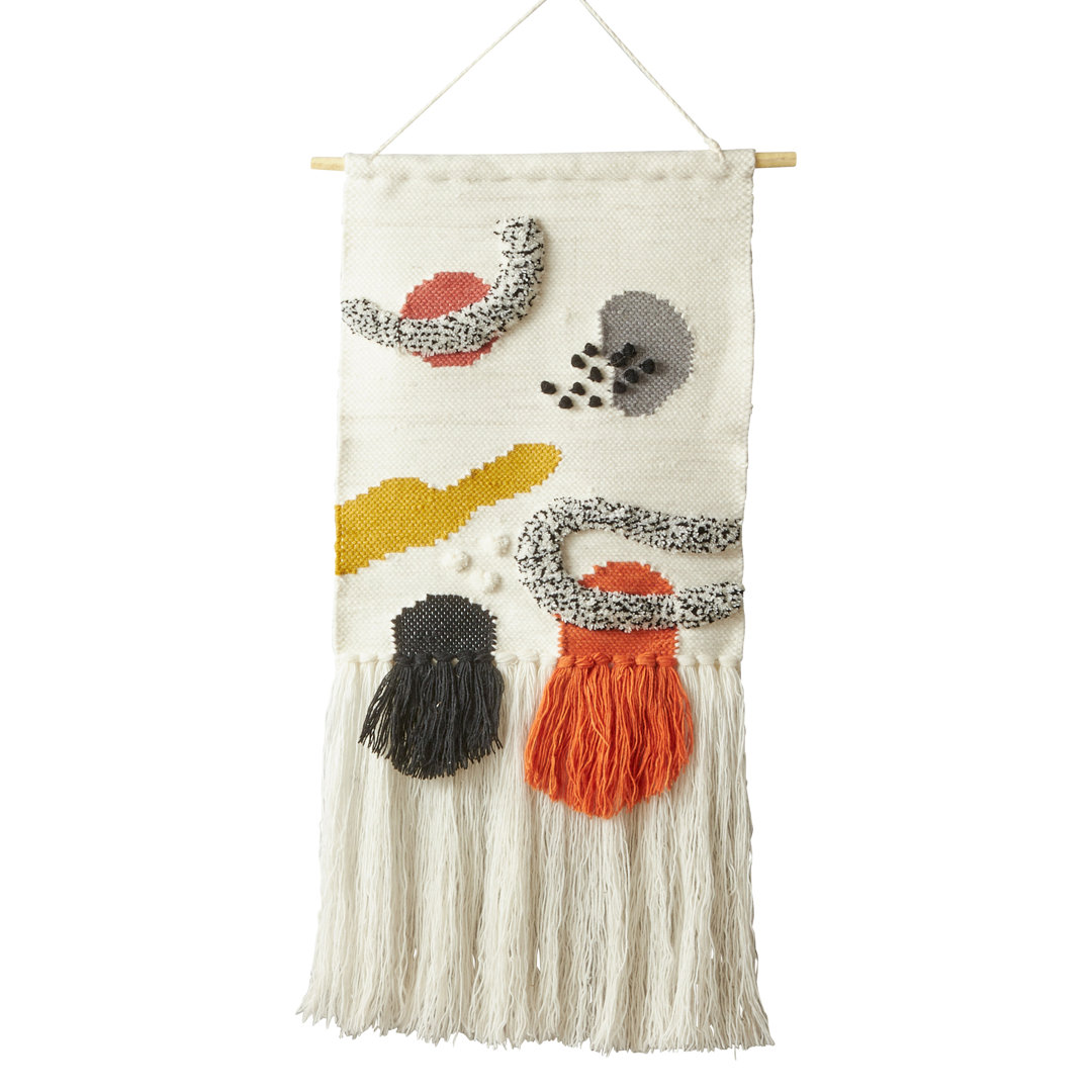 Hand Woven Wool Wall Hanging Saro