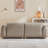 86.71 " Velvet Sofa