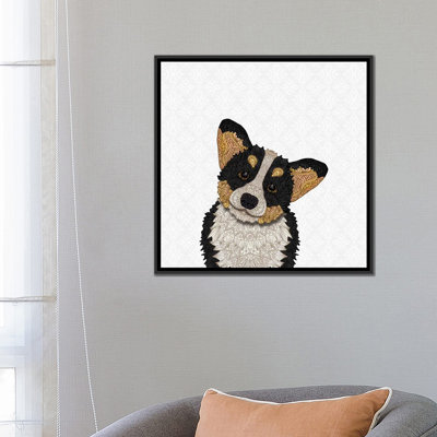 " Tri-Coloured Corgi " by Angelika Parker