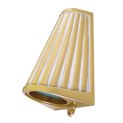 Folmar Solid Brass LED Flush Mounted Sconce