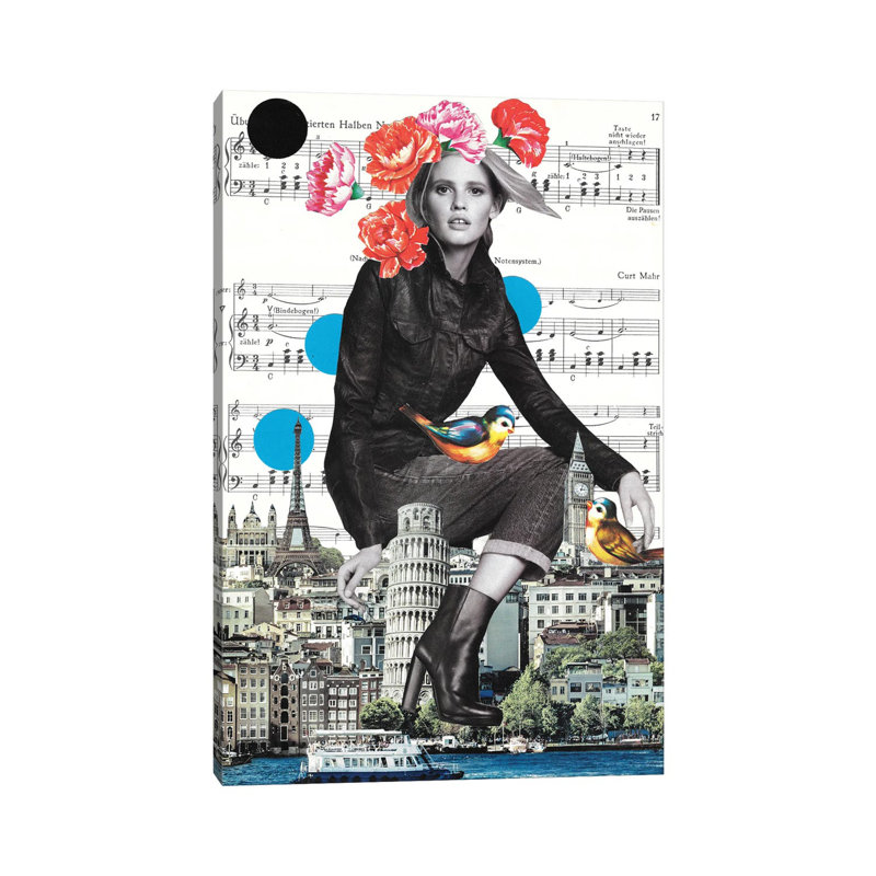 Light Up My Way by Kiki C Landon - Wrapped Canvas Print, 20.32 cm H x 30.48 cm W