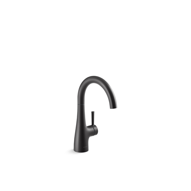 Transitional Beverage Faucet, Matte Black